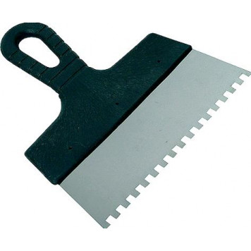 Шпатель (Польша) зубчатый 200 мм, зуб 6х6 мм