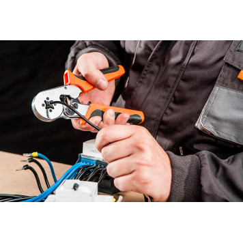 Клещи 01-507 для зажима кабельных наконечников NEO-1