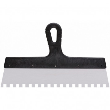 Шпатель (Польша) зубчатый 300 мм, зуб 10х10 мм