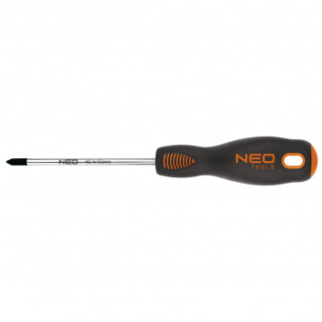 Отвёртка 04-031 крестовая PZ0х75х150 мм NEO Отвёртка 04-031 крестовая PZ0х75х150 мм NEO