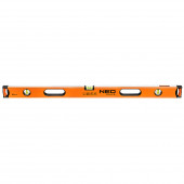 Уровень 71-073 алюминиевый 80 см, 3 глазка NEO