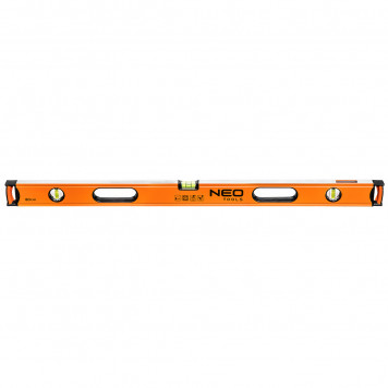 Уровень 71-073 алюминиевый 80 см, 3 глазка NEO