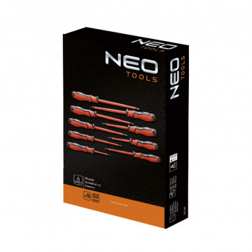 Набор 04-261 отверток PH+SL диэлектрических 9 шт. NEO-1