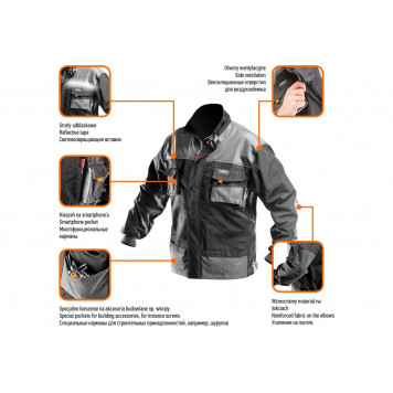 Блуза 81-210-LD рабочая, pазмер L/54 NEO-1