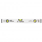 Уровень 29C301 алюминиевый 40 см, 3 глазка ТОРЕХ