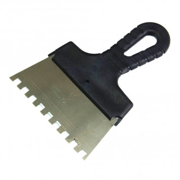 Шпатель (Польша) зубчатый 150 мм, зуб 4х4 мм