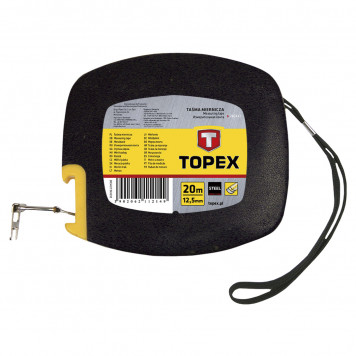 Рулетка 28С412 сталь 20 м TOPEX
