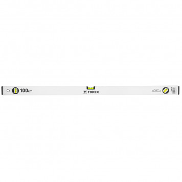 Уровень 29C304 алюминиевый 100 см, 3 глазка ТОРЕХ