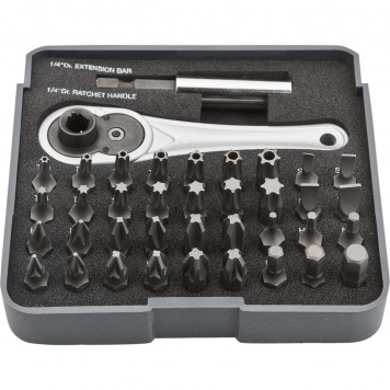 Набор 06-105 бит с трещоткой 38 предметов NEO