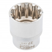 Головка 08-597 сменная Spline 1/2, 27 мм NEO