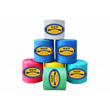 Шпагат подвязочный 750 текс, 200 гр, желтый ALET-1