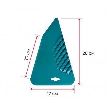 Шпатель обойный, полипропилен, длина полотна 280 мм, Эксперт-1