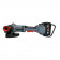 Угловая E0234 шлифмашина PROFIPOWER Серия 40B 40B-230 (40В, 230мм, Li-ion-2шт, 8.0Ач, 0-6000об