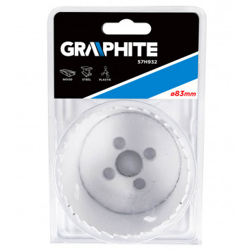 Коронка 57H930 биметаллическая 73 х 38 мм GRAPHITE-1