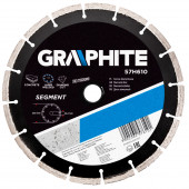 Диск 57H610 SEGMENT 230x22,23 мм алмазный GRAPHITE
