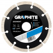 Диск 57H616 SEGMENT 115x22,23 мм алмазный GRAPHITE