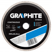 Диск 57H644 CONTINIOUS 180x22,23 мм алмазный GRAPHITE