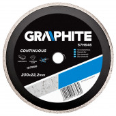 Диск 57H646 CONTINIOUS 230x22,23 мм алмазный GRAPHITE