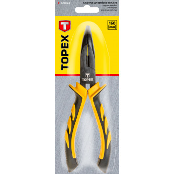 Тонкогубцы 32D024 удлиненные изогнутые 160 мм ТОРЕХ-1
