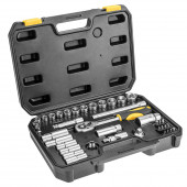 Набор 38D641 головок с инструментом 3/8", 39 предметов ТОРЕХ