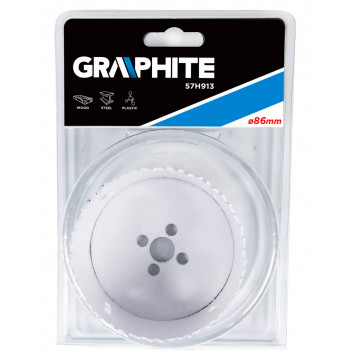 Коронка 57H913 биметаллическая 86 х 38 мм GRAPHITE-1