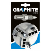 Балеринка 55H540 для глазурованной плитки четырехуровневый 33, 53, 67, 83 мм GRAPHITE