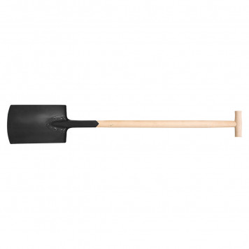 Лопата 15A045 штыковая прямая, деревянная рукоятка ТОРЕХ