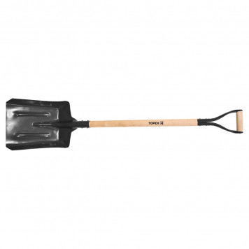 Лопата 15A060 совковая, деревянная рукоятка ТОРЕХ