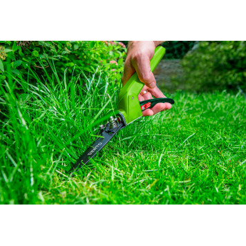 Ножницы 15G301 газонные поворотные 90°, 340 мм, лезвие 130 мм VERTO-1