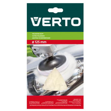 Круг 61H706 полировочный (овчина) 125 мм VERTO-2