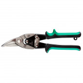 Ножницы 01А426 по металлу 250 мм правые зелёные ТОРЕХ 