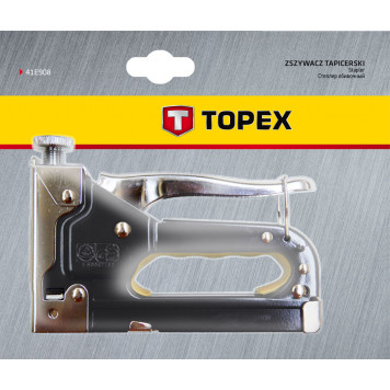 Сшиватель 41Е908 профессиональный металлический, скобы 4-14 мм ТОРЕХ-1