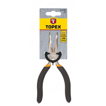 Тонкогубцы 32D723 удлиненные изогнутые 130 мм ТОРЕХ-1
