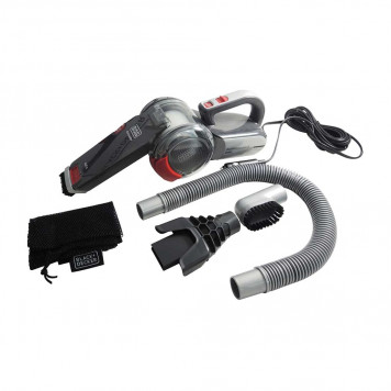Пылесос PV1200AV-XK автомобильный Pivot 1060л/мин BLACK+DECKER-3