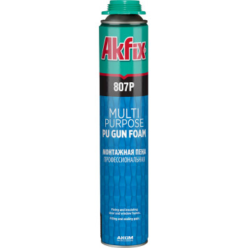 Пена монтажная зимняя 807Р профессиональная 45 л AKFIX
