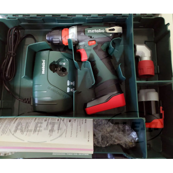 Шуруповёрт PowerMaxx BS Quick PRO аккумуляторный 600157500 METABO-1
