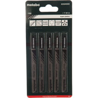 Полотна METABO T101A, 5 шт пилка по оргстеклу и поликарбонату 74х2 мм, HSS 623640000