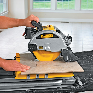 Пила D24000-QS по камню и плитке 1600 Вт DEWALT-14