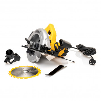 Пила DWE550-QS дисковая ручная 1200Вт, 165 мм, DEWALT-1