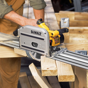 Пила DWS520K-QS погружная дисковая 1300 Вт, 165х20 мм DEWALT-8