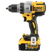 Шуруповёрт DCD791P2-QW бесщёточный 18 В Li-ion, 2х5 А/ч DEWALT