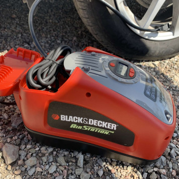 Компрессор ASI300-QS автомобильный 11 Атм (160 psi) BLACK+DECKER-3