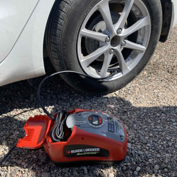 Компрессор ASI300-QS автомобильный 11 Атм (160 psi) BLACK+DECKER-4