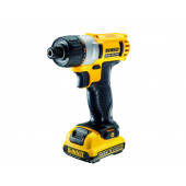 Шуруповёрт DCF610D2-QW 10,8ВLi акк.2скор 1/4, 8Нм,2х2.0Ah DEWALT