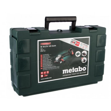 Угловая шлифмашинка W 18 LTX 125 QUICK (602174650) аккумуляторная METABO-4