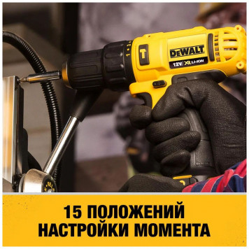 Шуруповёрт DCD716D2-KS ударный 10.8 (12) В Li-ion, 2x2 А/ч DEWALT-10