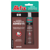 Жидкие гвозди 610 на полиуретановой основе (прозрачный), в тюбике 50 г AKFIX