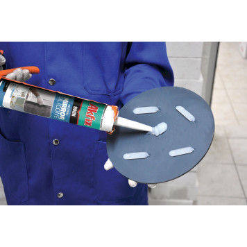 Герметик силиконовый для зеркал 900N (нейтральный) 310 мл, 370 г AKFIX-1