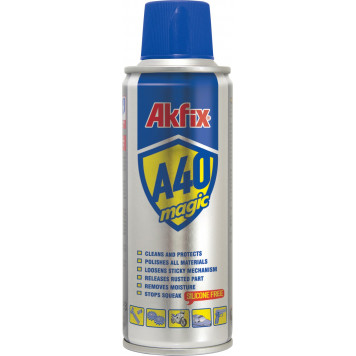 Смазка А-40 MAGIK универсальная 200 мл AKFIX Смазка А-40 MAGIK универсальная 200 мл AKFIX