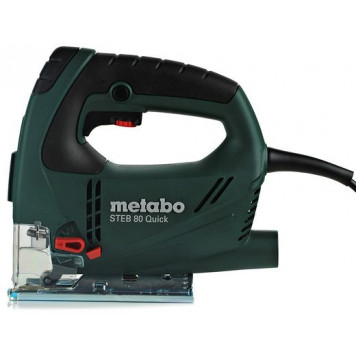 Электролобзик STEB 80 Quick 590 Вт, маятник, кейс (601041500) METABO